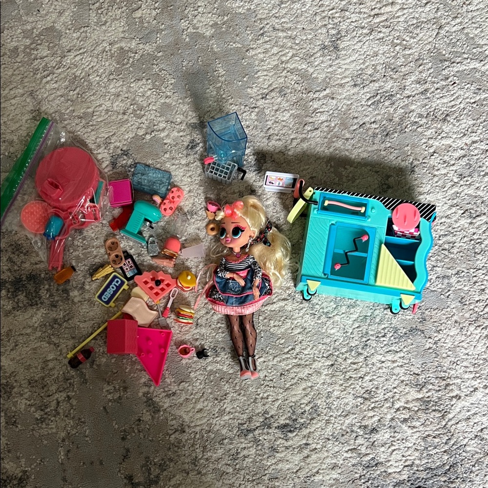 L.O.L. Surprise! Doll with Pink and Blue Accessories